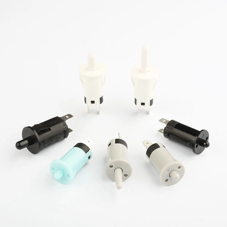 Sakelar Tombol Tekan Bulat 12mm