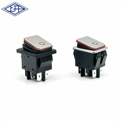 Bagaimana cara menguji kontinuitas sakelar rocker 16 Amp?